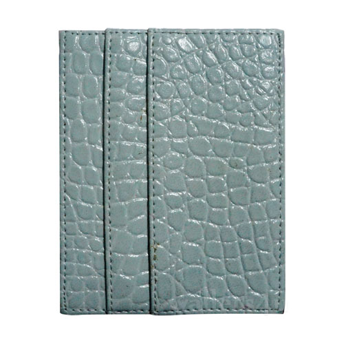 Magic Wallet, crocodile white leather, multi card - MC0262